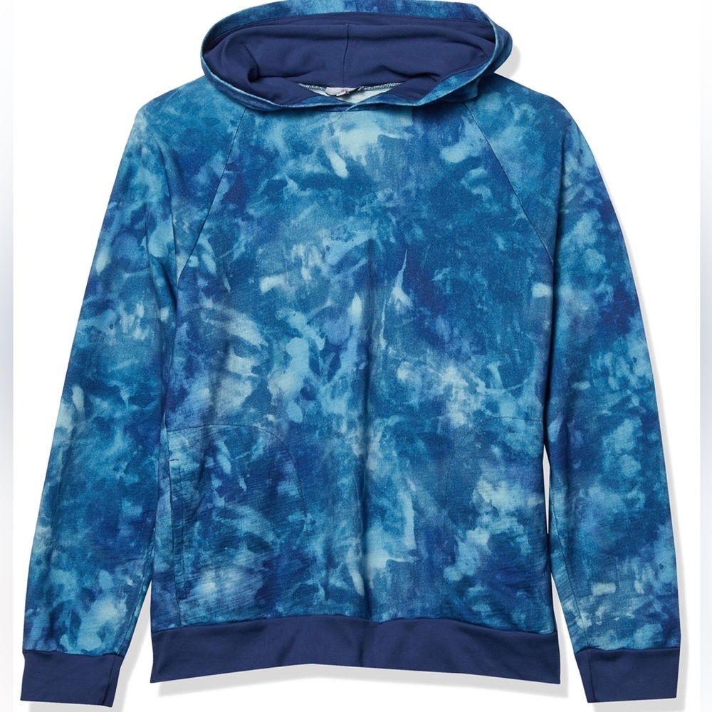 Ag Adriano Goldschmied Blue Patterned Hoodie NWOT